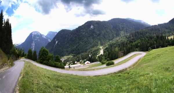 Dans les Alpes …