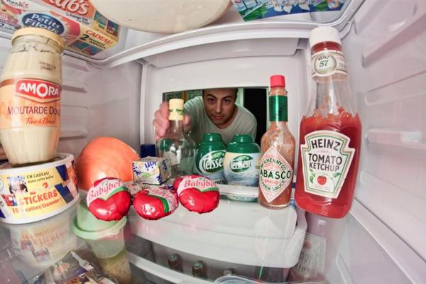 Dans le frigo