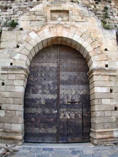 Porte de la citadelle de Rethymnon